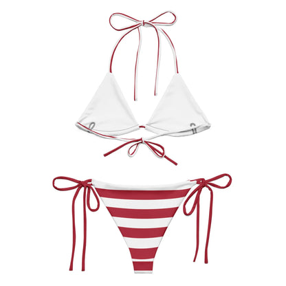 Bikini Femme – Drapeau Des États-Unis – Maillot De Bain 2 Pièces