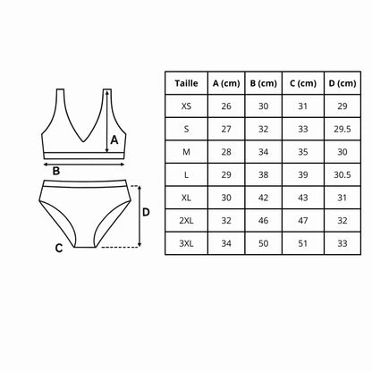 Maillot De Bain Femme – Drapeau De L'Antarctique – 2 Pièces