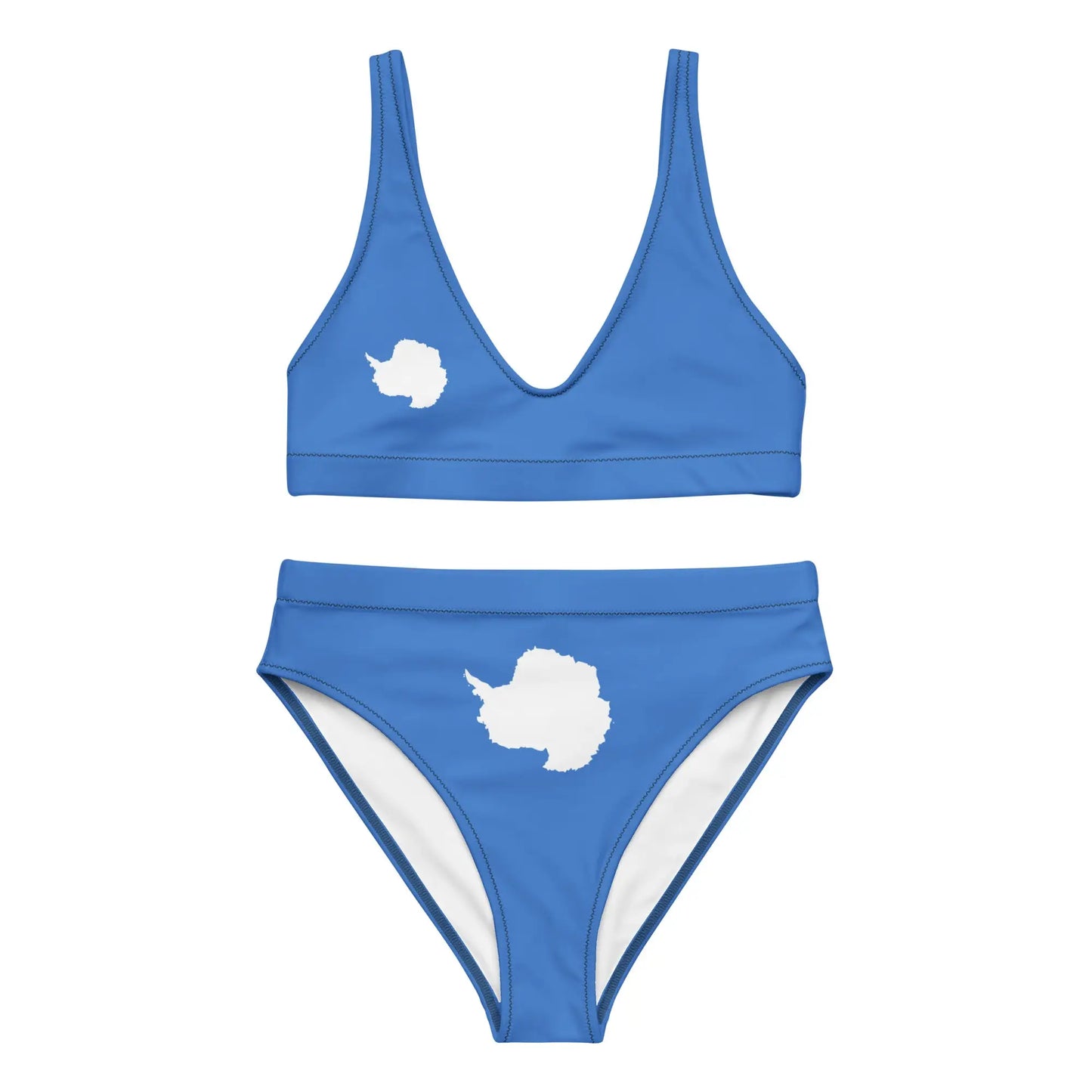 Maillot De Bain Femme – Drapeau De L'Antarctique – 2 Pièces