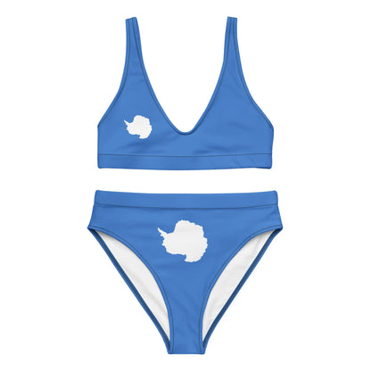 Maillot De Bain Femme – Drapeau De L'Antarctique – 2 Pièces