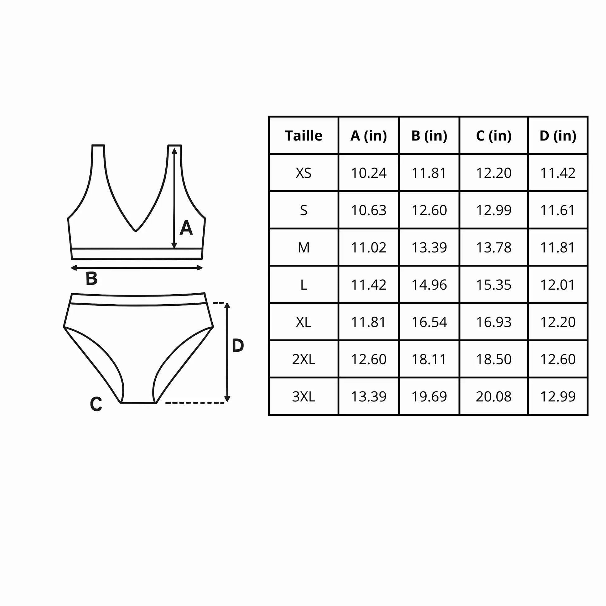 Maillot De Bain Femme – Drapeau De L'Antarctique – 2 Pièces