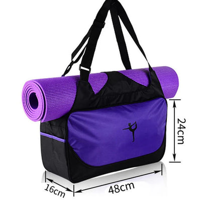 Yoga Fitness Backpack Waterproof Bag