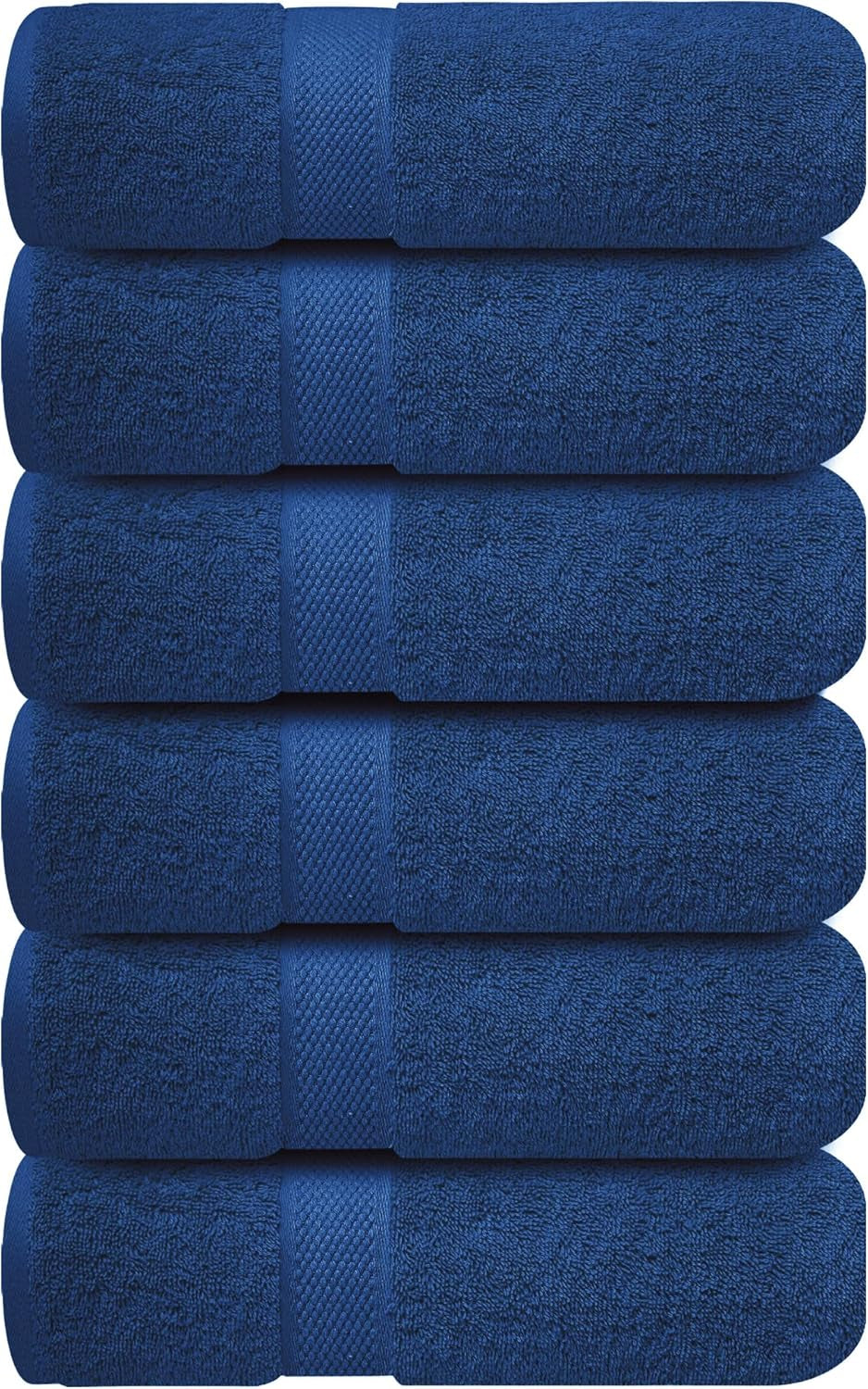 Luxury Wash Cloths for Showering [13X13] – 100% Cotton Washcloths [Pack of 12], Soft and Absorbent Face Towels for Bathroom Wash Clothes, Gym, and Spa (Brilliant White)