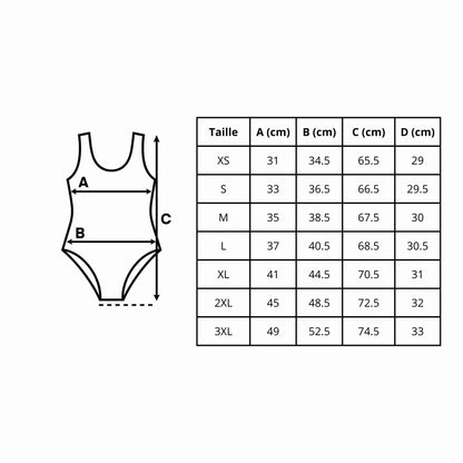 Maillot De Bain Femme – Drapeau De La Corée Du Sud – 1 Pièce
