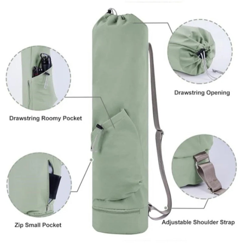 Sports Yoga Mat Strap Multifunctional Storage Bag