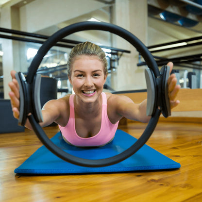 Jupitergear Pilates Resistance Ring for Strengthening Core Muscles and Improving Balance