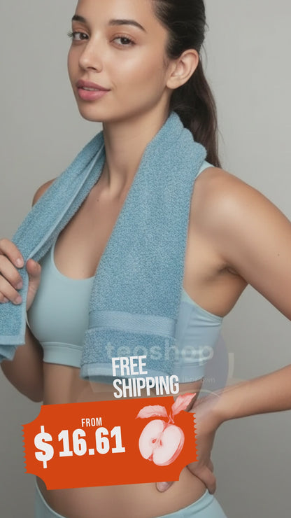 Luxury Wash Cloths for Showering [13X13] – 100% Cotton Washcloths [Pack of 12], Soft and Absorbent Face Towels for Bathroom Wash Clothes, Gym, and Spa (Brilliant White)